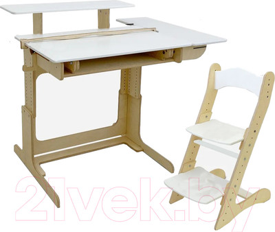 Парта+стул Движение-жизнь Ученик оптим (акрил)