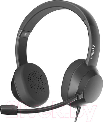 Наушники-гарнитура A4Tech Fstyler FH150U (черный)