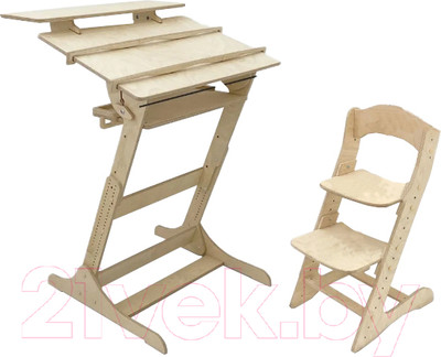 Парта+стул Движение-жизнь Хронос (масло)