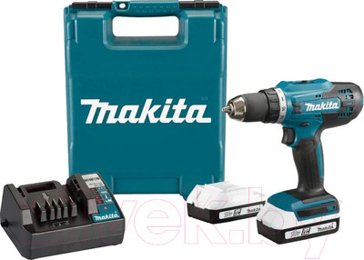 Профессиональная дрель-шуруповерт Makita DF488D004