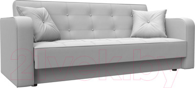 Диван Лига Диванов Тур книжка / 121790 (экокожа белый)