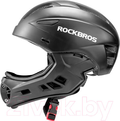 Защитный шлем RockBros TT-018 (р.48-58см, черный)