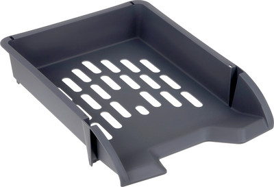 Лоток для бумаг Стамм Лидер / ЛТГ-31800 (серый)