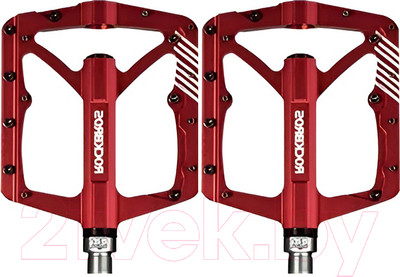 Комплект педалей для велосипеда RockBros 2018-12BRD (красный)