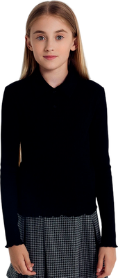 Лонгслив детский Mark Formelle 127928 (р.128-64, черный)