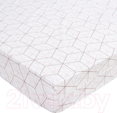 Простыня АртПостель Кардинал на резинке 943 (140x200)