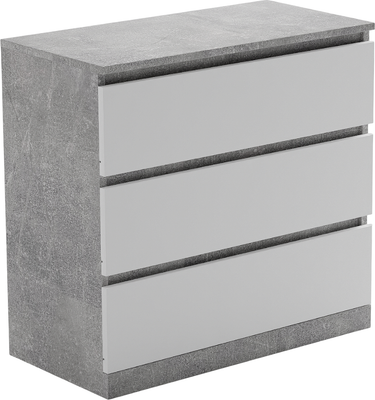 Комод Dipriz Марм Д.20054.1 (бетон/белый)