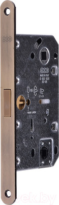 Замок врезной AGB 06102.50.12 магнитный 196 (бронза)