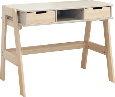 Письменный стол Dipriz Д.40028.2 (сосна, бежевый/лак)