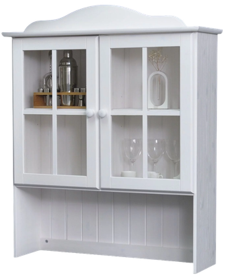 Шкаф навесной Dipriz Lena Д.73043.2 (белый воск)