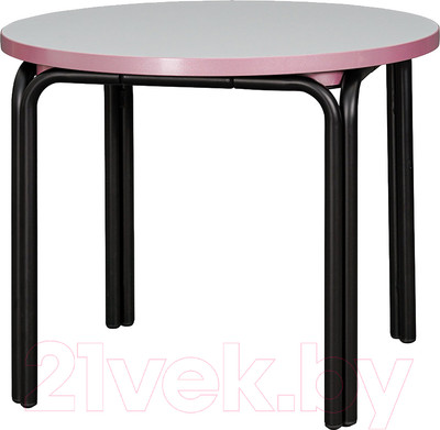 Журнальный столик Latitude Ror / RORTBL-C-RBKGRPK (черный/серый/розовый)