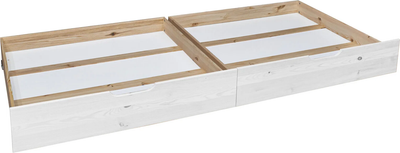 Комплект ящиков под кровать Dipriz Д.7438.1 (2шт, белый)