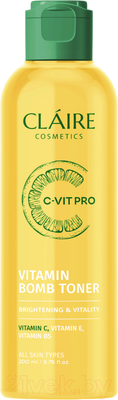 Тонер для лица Claire C-Vit Pro Vitamin Bomb (200мл)
