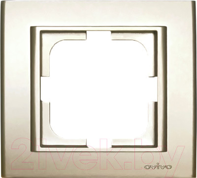 Рамка для выключателей и розеток Ovivo Mina 401-130000-096 (антрацит)