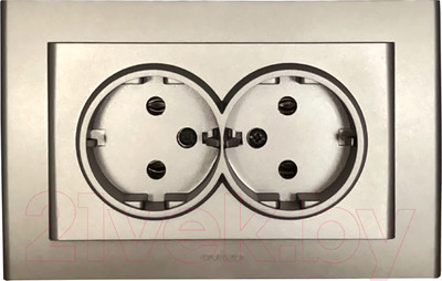 Розетка Ovivo Mina 401-130300-907 (антрацит)
