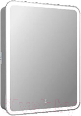 Шкаф с зеркалом для ванной EQUIL Soldi Led 55 (правый)