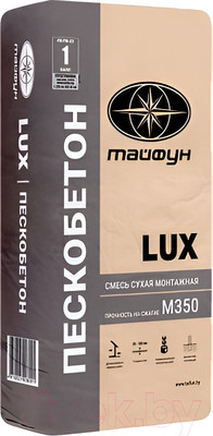 Монтажная смесь Тайфун Lux Пескобетон (25кг)