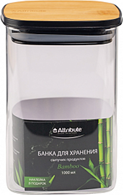 Емкость для хранения Attribute Bamboo AJB104