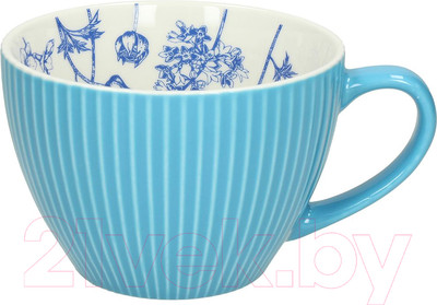 Чашка Andrea Fontebasso Milk & Coffee Breakfast Time / NL614C82860 (синий)