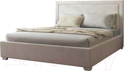 Двуспальная кровать Elmax Альба 200x200 Стационарное (Glory 01)