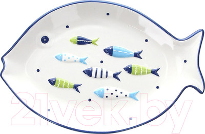 Блюдо Tognana Relief Aquatic / RE1PI046030