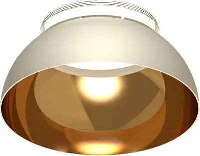 Кольцо декоративное для светильника Ambrella N8144 SWH/PYG/CL (белый песок/золото желтое полированное/прозрачный)