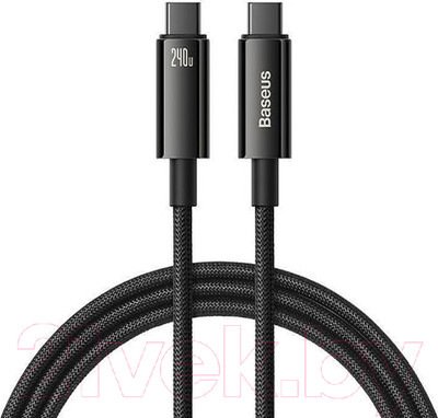 Кабель Baseus Tungsten Gold / CAWJ040001 (черный)