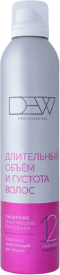 Спрей для укладки волос Dew Professional Thickening Spray Mousse For Volume (300мл)