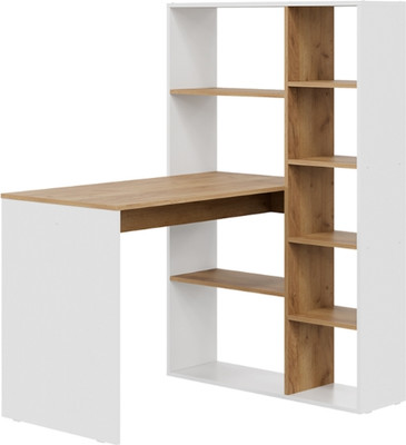 Письменный стол ТриЯ Тип 16 (белый ясень/дуб крафт золотой)