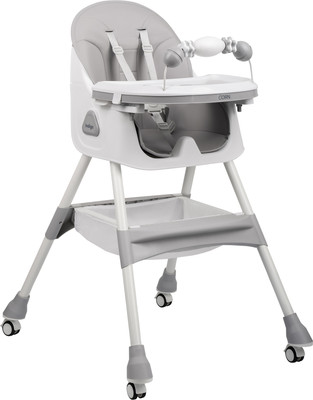 Стульчик для кормления INDIGO Corn (светло-серый)