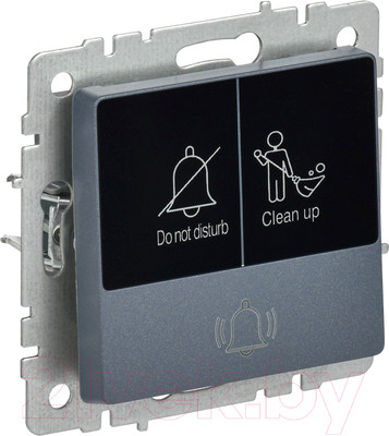 Кнопка звонка IEK Brite BR-V14-2-10-K35 (маренго)