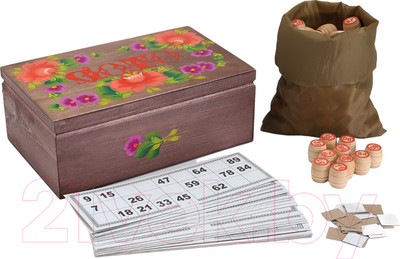 Лото Sima-Land Роспись Русское в подарочной шкатулке / 3627313