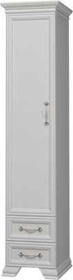 Шкаф Bravo Мебель Грация ШР-1 Без зеркала (белый)