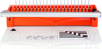 Брошюровщик Гелеос БП-13+ / БП13пбк (белый/красный)
