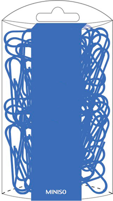 Скрепки Miniso Navy Blue Series 2961