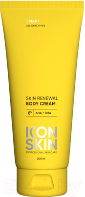 Крем для тела Icon Skin Skin Renewal Body Cream Обновляющий с кислотами (200мл)