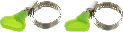 Набор хомутов червячных СибрТех Металлический / 47650 (2шт)