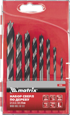 Набор сверл Matrix 70285