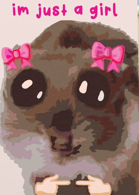 Картина по номерам Red Panda Мемный хомяк p56513