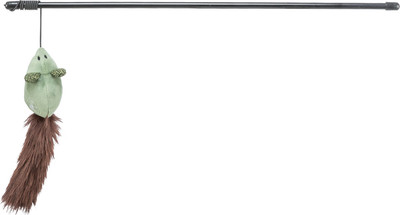 Игрушка для кошек Trixie Дразнилка с плюшевой мышкой / 45618