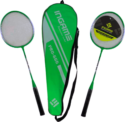 Набор для бадминтона Ingame Standart (зеленый/черный)
