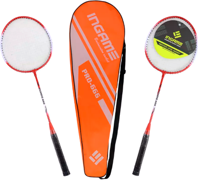 Набор для бадминтона Ingame Standart (красный/черный)