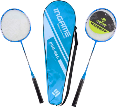 Набор для бадминтона Ingame Standart (синий/черный)