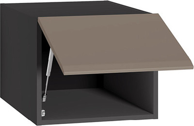 Шкаф навесной Mobi Сидней 16.314.03 (антрацит 0164/веллюто капучино AG 707)