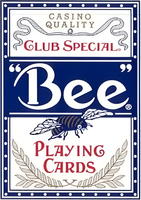 Игральные карты Bee Standard Index Blue / 1004508-b