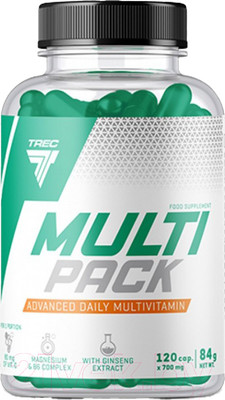 Витаминно-минеральный комплекс Trec Nutrition Multi Pack 36 (120шт)