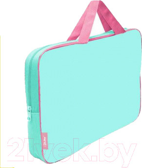 Папка-портфель Оникс ПМД 2-42 (мятный/пурпурный/розовый)