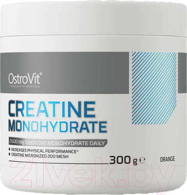 Креатин OstroVit Monohydrate (300гр, апельсин)