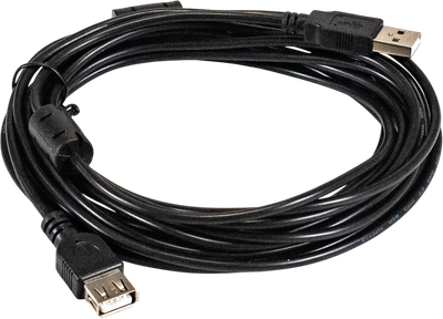 Удлинитель кабеля ExeGate EX-CCF-USB2-AMAF-5.0F / EX294765RUS (5м)