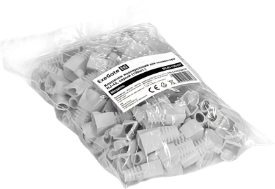 Колпачок для кабеля ExeGate RJ-45 / EX205296RUS (100шт)